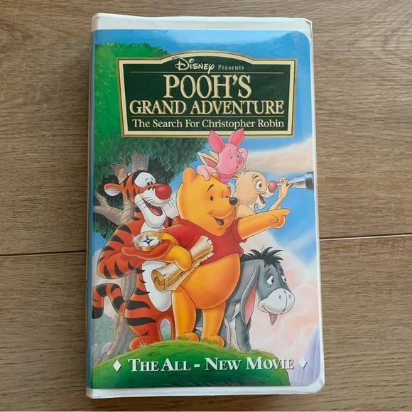 Disney Winnie the Pooh Pooh’s grand adventure movie on vhs tape - Picture 1 of 3